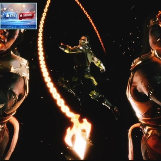 Fire vs Fire! Scorpion Fatalities Liu Kang | Mortal Kombat 11 #mk11 #fatality