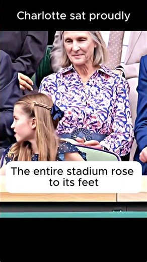 Standing Ovation for Courage — Princess Catherine & Princess Charlotte at Wimbledon 2024 💙🎾