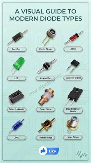 12 Types of Diodes You Must Know ⚡