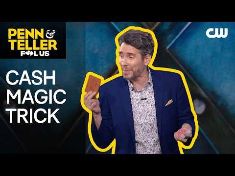 Magician Performs Cash Card Magic Tricks | Penn & Teller: Fool Us | The CW