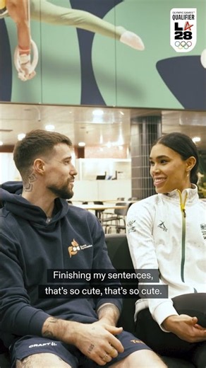 Olympic gymnasts Casimir Schmidt and Naveen Daries to talk all things love and #Gymnastics!