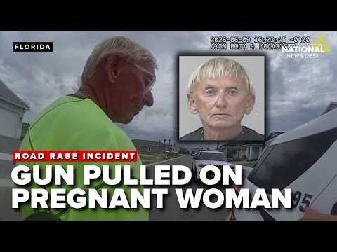 GUN pulled on PREGNANT WOMAN in road rage incident