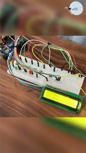 Arduino EVM Machine Project | Electronic Voting Machine 🤖 | Robotics Project #shorts