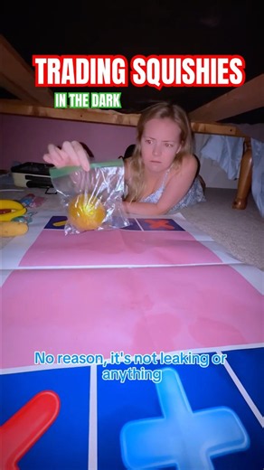 POV: Trading squishies after bedtime #skit #funny #trading