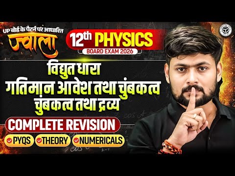 Class 12 Physics - Electric Current, Moving Charges & Magnetism, Magnetism and Matter 1 Shot