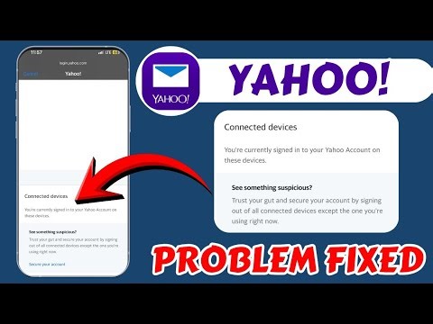 Connect Device Problem Yahoo mail || See Something Suspicious Problem On Yahoo Mail Problem Today