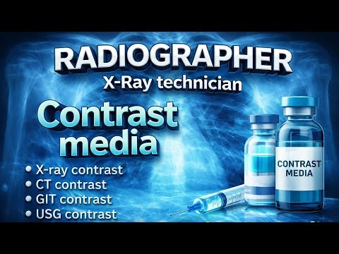 #Contrast Media 💯 || Introduction || USG,MRI Contrast || Radiology Contrast Agent || By Saksham Sir