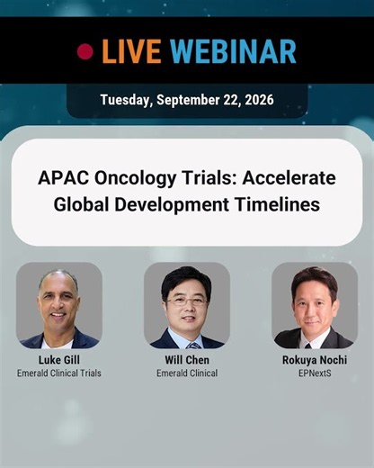 APAC Oncology Trials: Accelerate Global Development Timelines