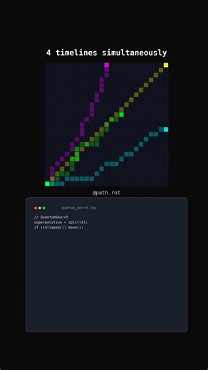 QuantumSearch — entering superposition