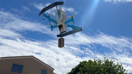 Amazon responds after AI delivery drones break orders by dropping boxes 10 feet in the air