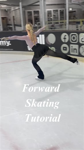 Mia on Instagram: "Forward skating tutorial! 3 tips to improve your basic forward skating! Follow for more ice skating tips & tricks #iceskating #iceskatingtutorial #figureskating #figureskatingtutorial"