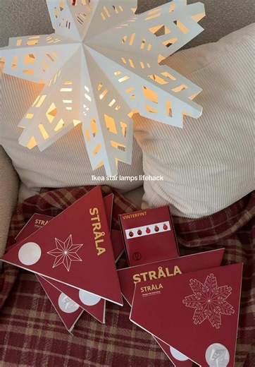 Ikea Star Lamps: Creative Christmas Decor Ideas
