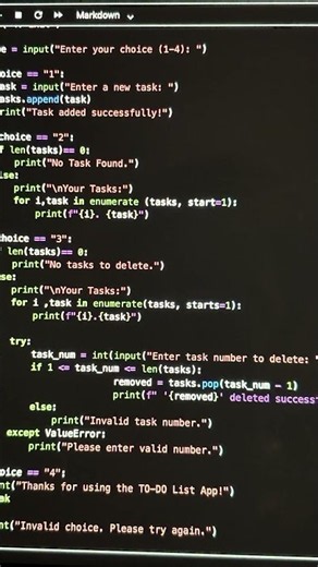 Build a Python To-Do List App 📝 | Beginner Mini Project | #Shorts