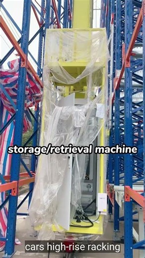 Efficient Automated Warehouse Solution | Pallet Shuttle, Stacking Racks & Conveyor System #asrs