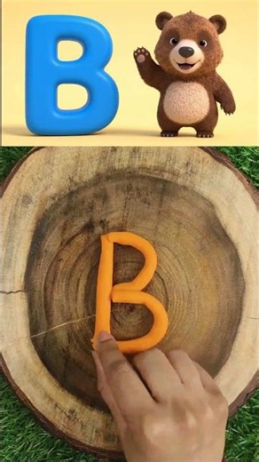 Let’s Learn ABCD Together ! ABC with playdoh | ABC Song #cocomelon #toddlerlearning #shorts