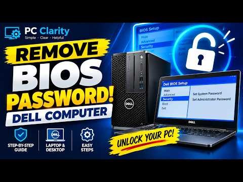 How to Remove BIOS Password on Dell Computer (Step-by-Step Guide)