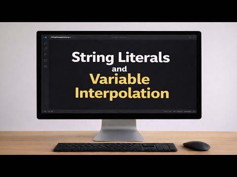 Javascript String Templates and variable Interpolation | JSBabySitting [Part 22]