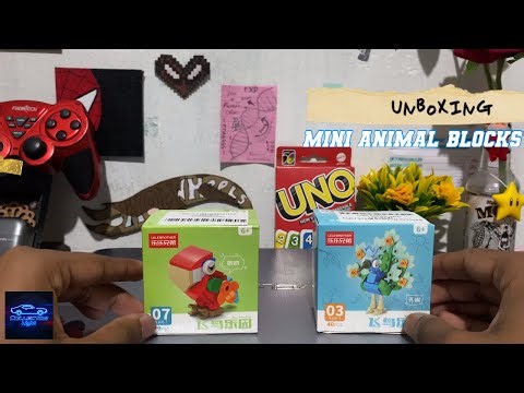 NEWWWWWW!! Mini Animal Blocks from @Dawbu_store - Unboxing & Review 