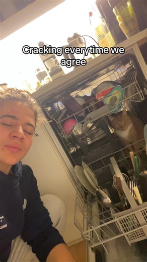 He was stuck in the washing machine 🐈🧼😜 #fyp #anton #crackingeverytimeweagree #washingmachine #like