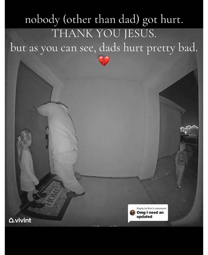 Replying to @Bre here’s a little update from the craziness that went down a couple days ago! 🥲 prayers are definitely needed for dad 🤍 #update #dadsoftiktok #vivint #toddlersoftiktok #momsoftiktok