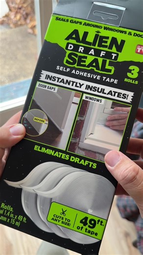 Winter Proof Your Home with Alien Draft Seal