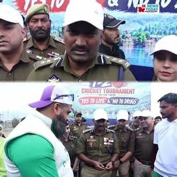 SSP Srinagar Urges Youth to Stay Away from Drugs, Embrace Libraries and Sports | JK News Today