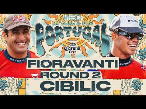 Leonardo Fioravanti vs Morgan Cibilic I MEO Rip Curl Pro Portugal Presented by Corona Cero - Round 2