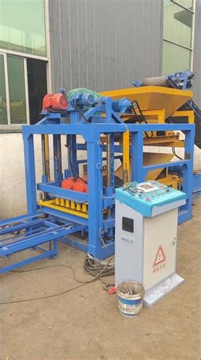 QT4-25 automatic cement concrete pavement brick blocks making machine for pavers #investment #blocks