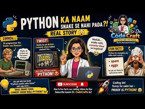 Why and what is Python Programming??Python #WhyPython #LearnPython #CodingForBeginners