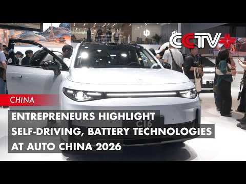 Entrepreneurs Highlight Self-Driving, Battery Technologies at Auto China 2026