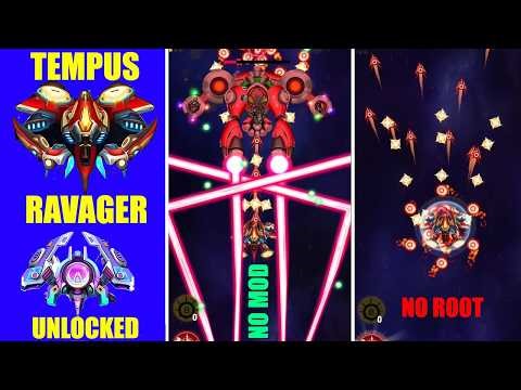 How to unlock new Tempus f2 ship & Ravager IOS & Android 2026 space shooter galaxy attack