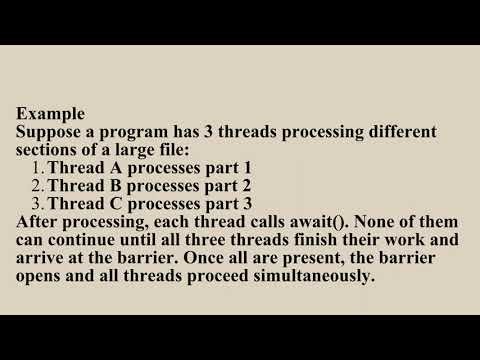 CYCLICBARRIER in Java | Q4 Java L7 P1 | SMILE ROAD