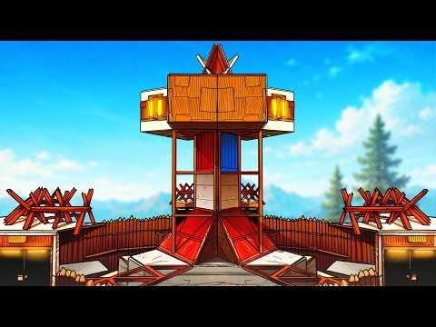 How I Built a TC-LESS Stronghold in Solo Rust...