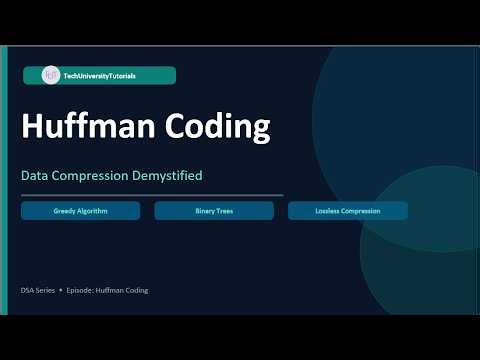 Huffman Coding Explained in 12 Minutes | Data Compression | DSA for Beginners