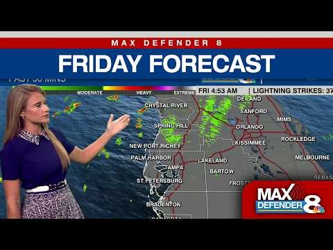 Friday Tampa Forecast | Max Defender 8