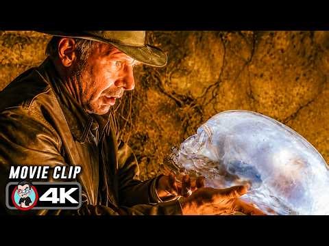 Indy Finds the CRYSTAL SKULL | Epic Discovery Scene (4K)