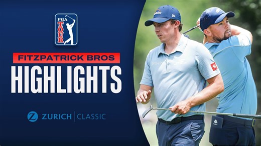 Fitzpatrick brothers FIRE alternate-shot 65 | Round 2 | Zurich Classic of New Orleans | 2026