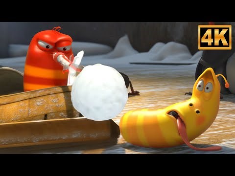 Larva Episode 38 Snowball Fight Funny Cartoon Series for Kids