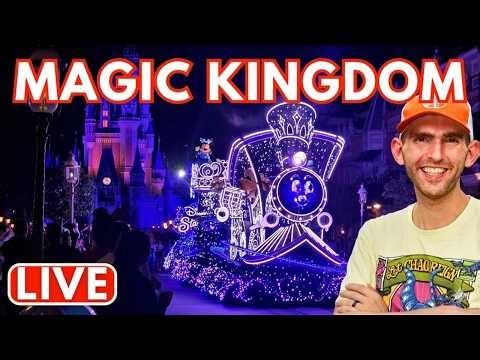 🔴 LIVE: Starlight and Happily Ever After ⭐️ Magic Kingdom Parades and Fireworks