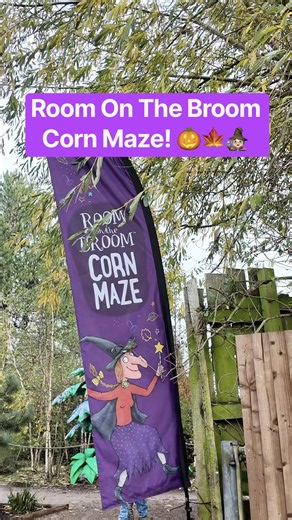 ROOM ON THE BROOM CORN MAZE 🧙🏻‍♀️🍁🎃