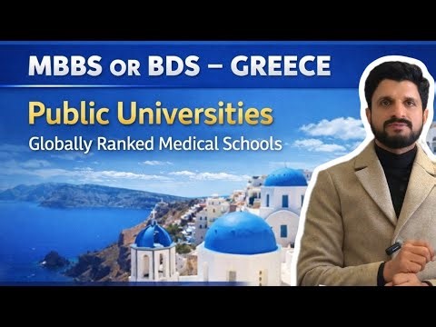 Study MBBS in Greece Public Universities for Indian Students: Fee, Eligibility & Admission Explained