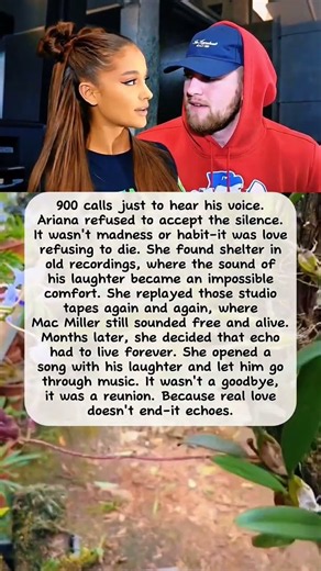 Ariana Grande Found Mac Miller’s Voice in the Silence #inspiration #lovestory #truestory