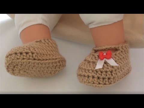 Fast Crochet Baby Booties