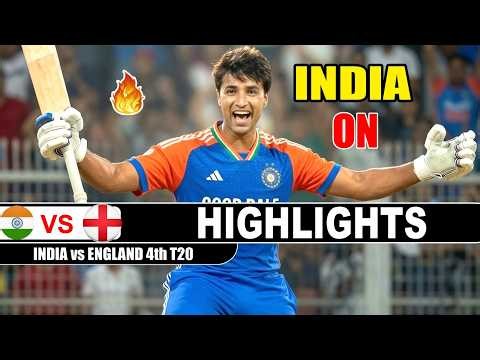 India Vs England 4th T20 Match Highlights 2026 | Ind Vs Eng Highlights