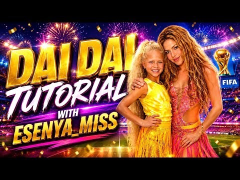DAI DAI VIRAL DANCE TUTORIAL 🔥 Learn With ESENYA_MISS & Shakira Trend #trending #viral #shakira 