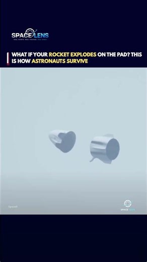 Rocket Explodes on Pad... How Do Astronauts Survive? SpaceX Pad Abort Test. #spacexstarship #space