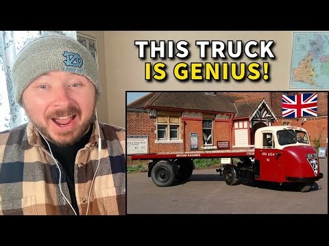 American Reacts: Britain Built the Most Brilliant Truck Ever