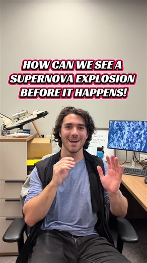 Seeing a Supernova Explosion Before It Happens!