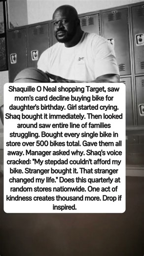Shaq Bought Every Bike in the Store