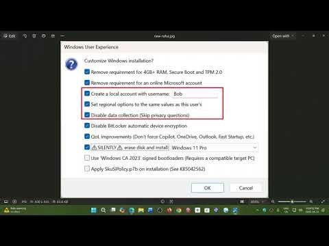 Create a Windows 11 install that is faster and uses less RAM with new RUFUS Quality of Life